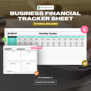 Business Financial Tracker Sheet - Google Sheet