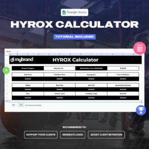 Hyrox Calculator - Google Sheet