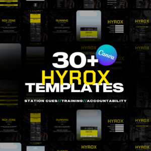Hyrox Infographic Bundle